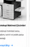 Fotokopi Makinesi Çözümleri